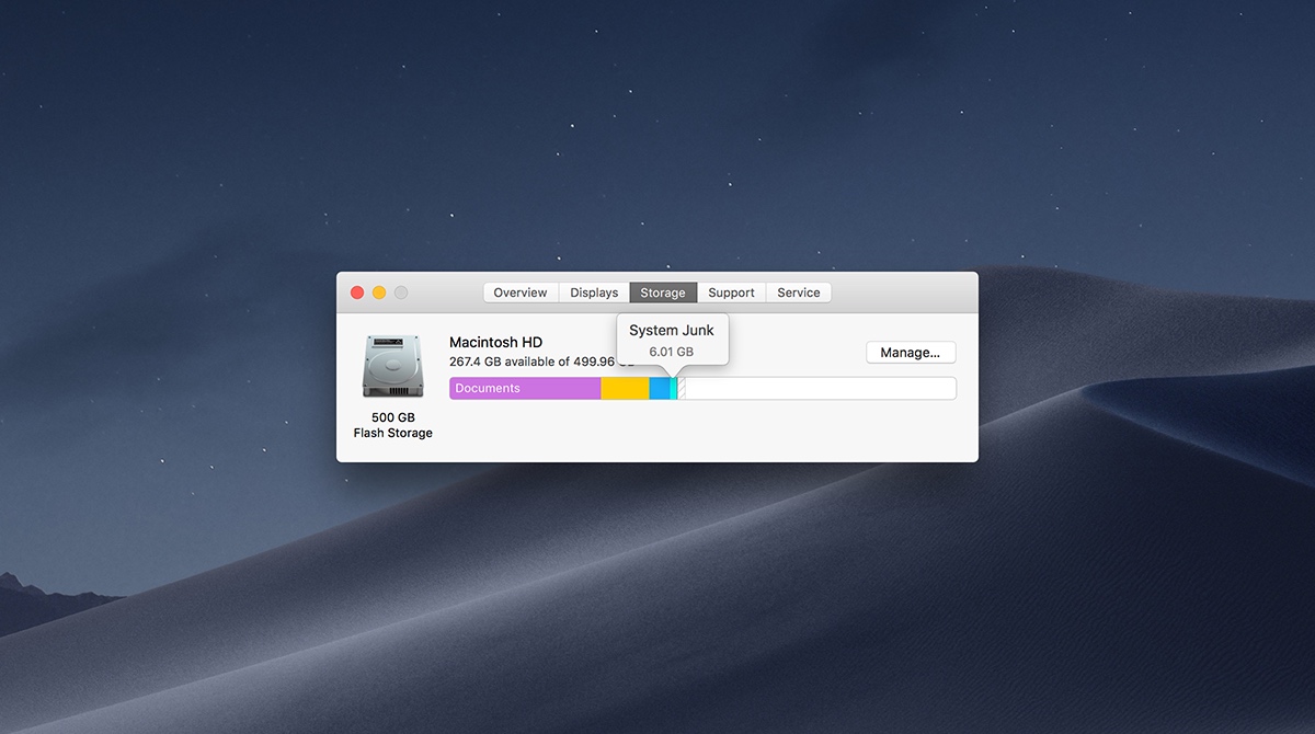 clean your mac for more space