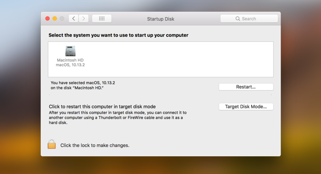 my mac os x startup disk is full