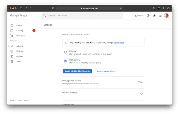 How to delete unsupported videos