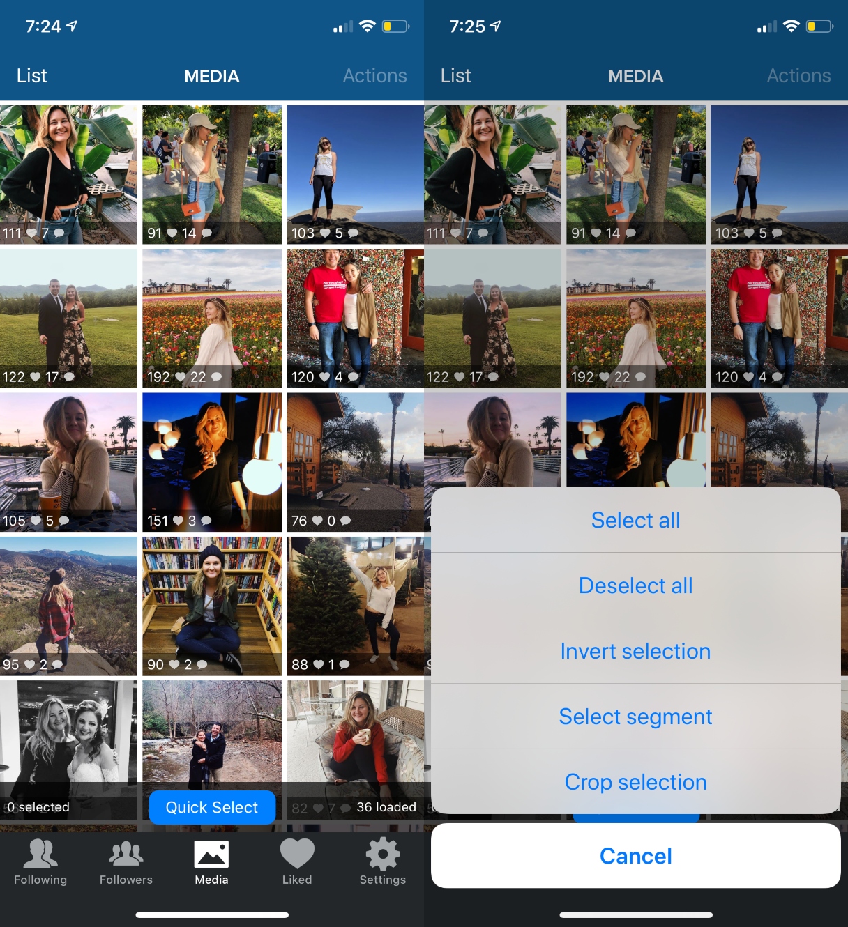 How to delete Instagram posts Tricks and nuances