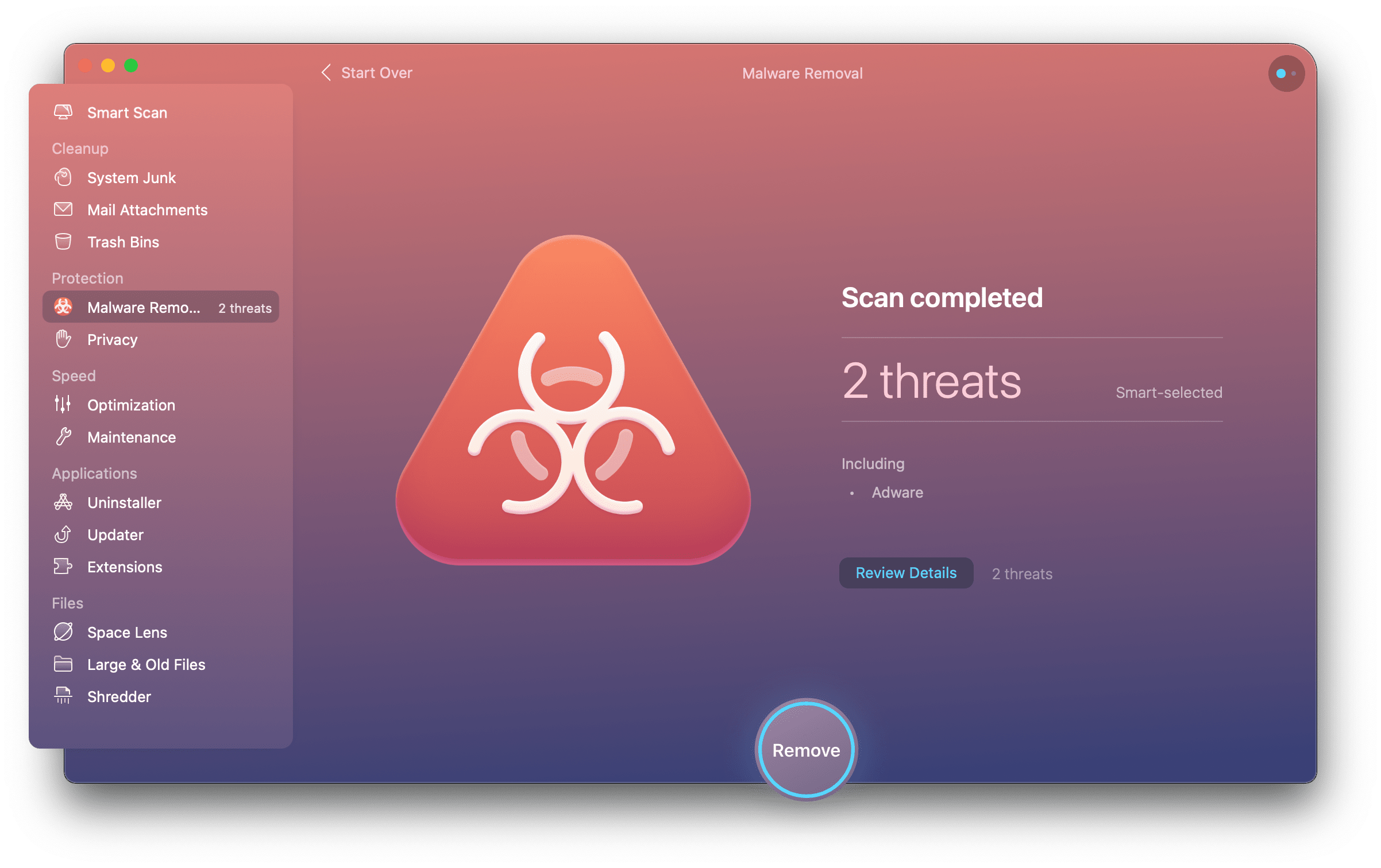 run a malware scanner on Mac