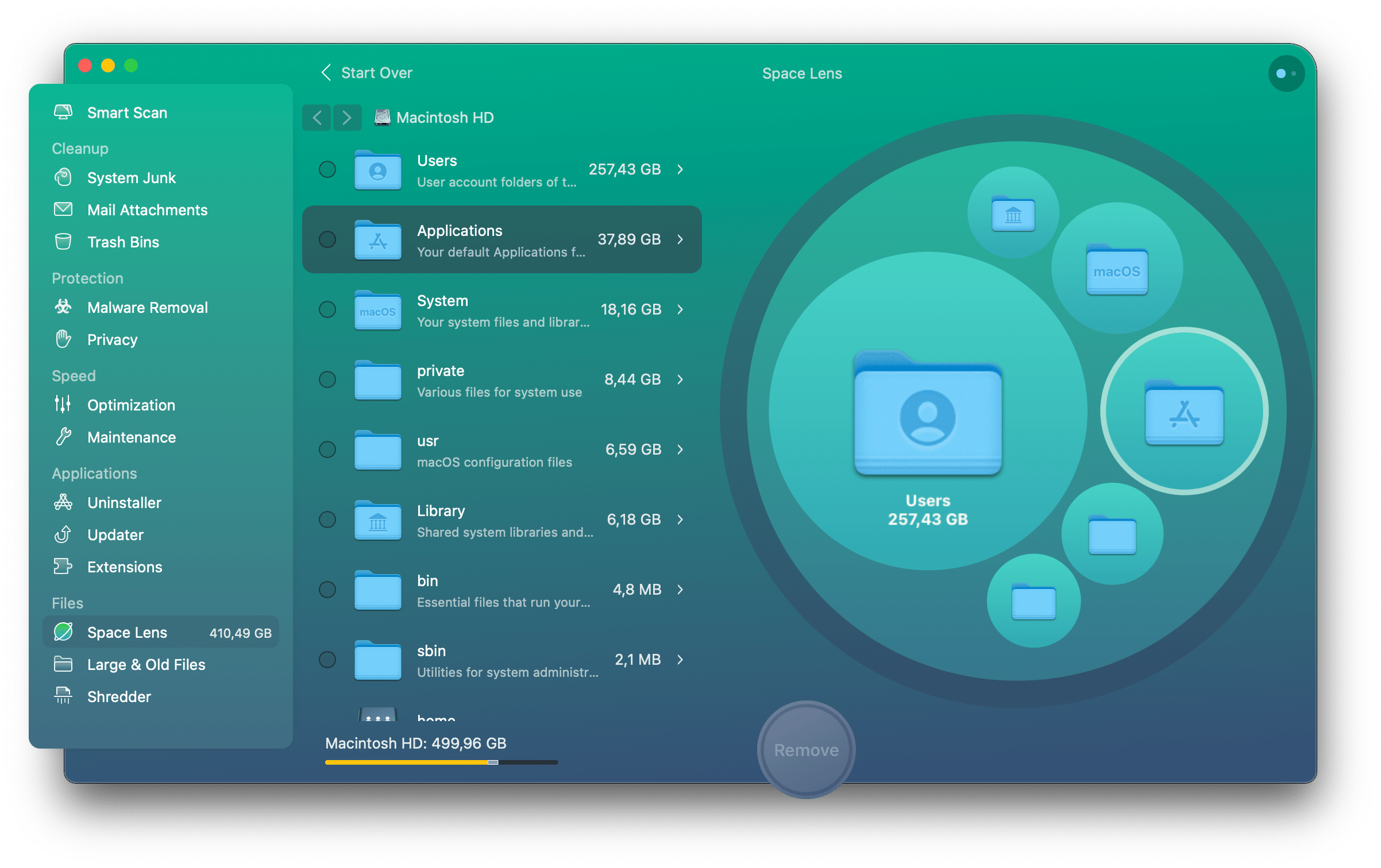 CleanMyMac X a top-tier Mac disk analyzer
