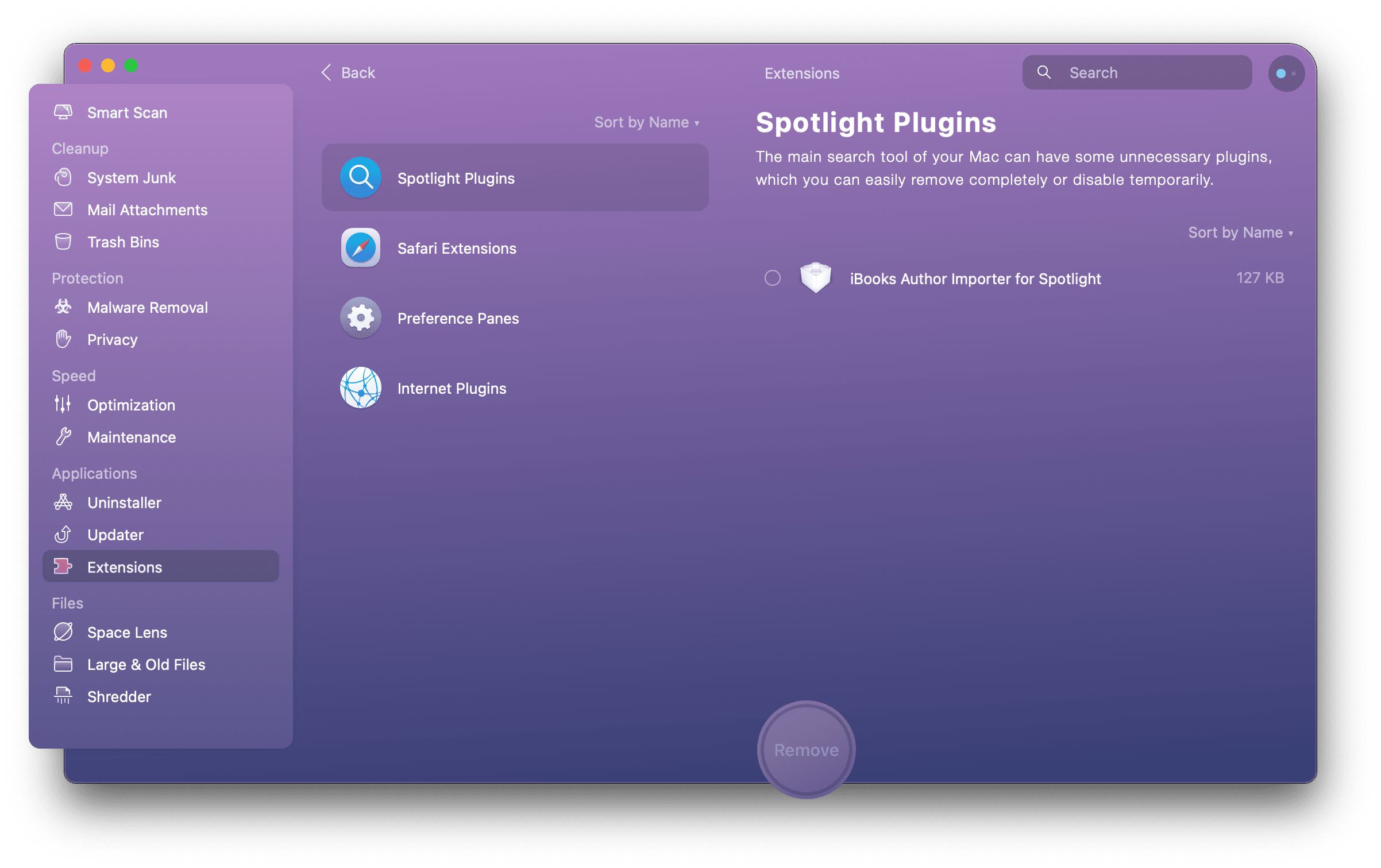 Select Extensions on the left sidebar, and you'll see a list of all Safari extensions