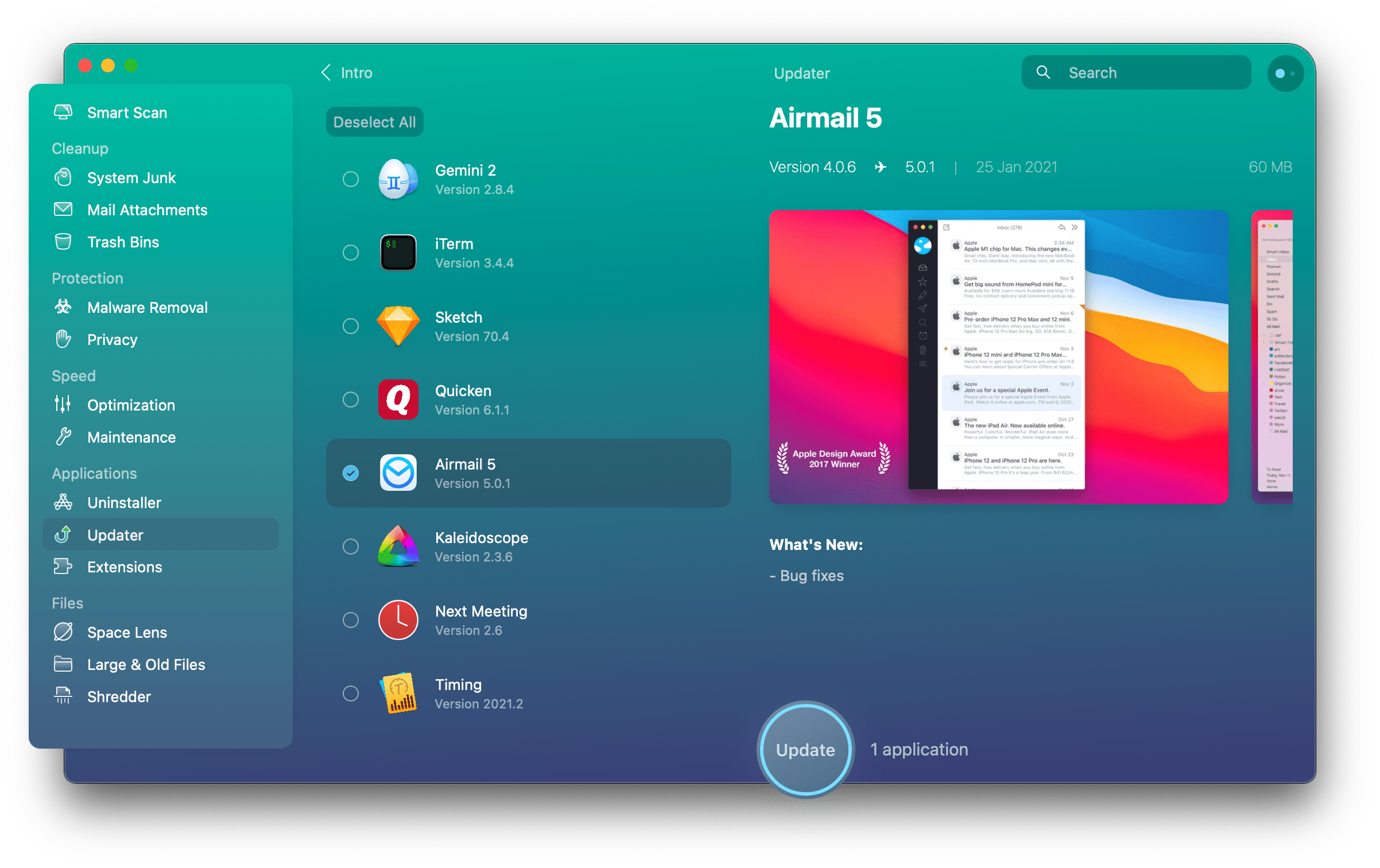 How to update apps on Macbook