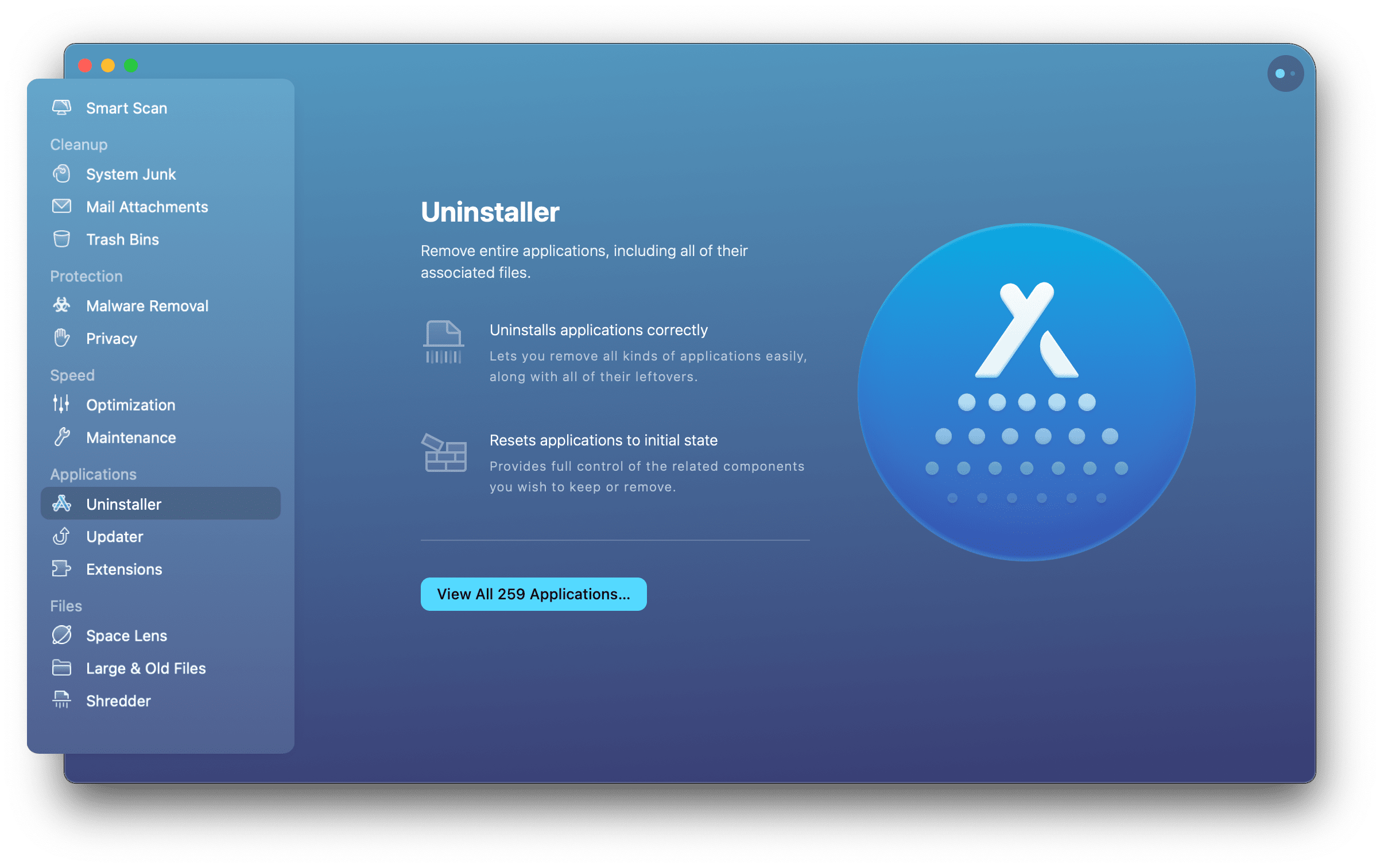 Remove Mac Optimizer with CleanMyMac X
