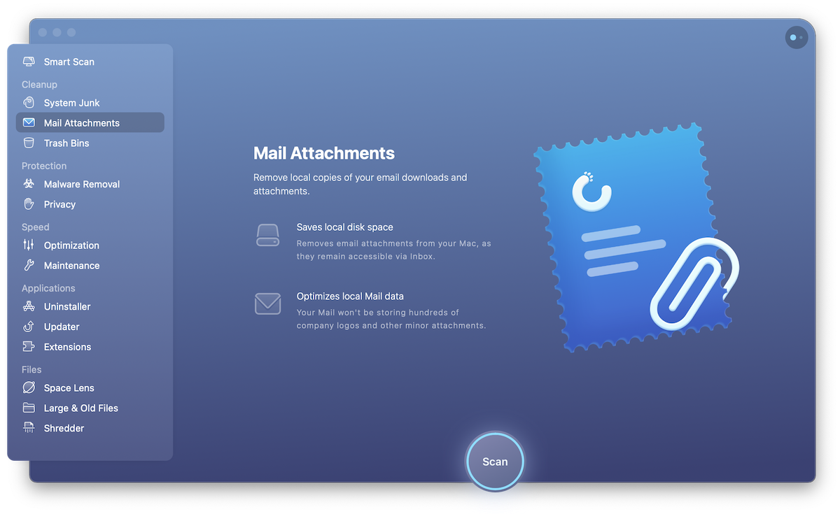 change the view of spark email for mac