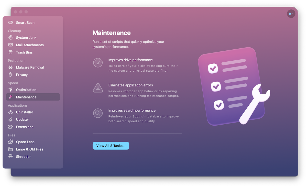 computer maintenance for mac