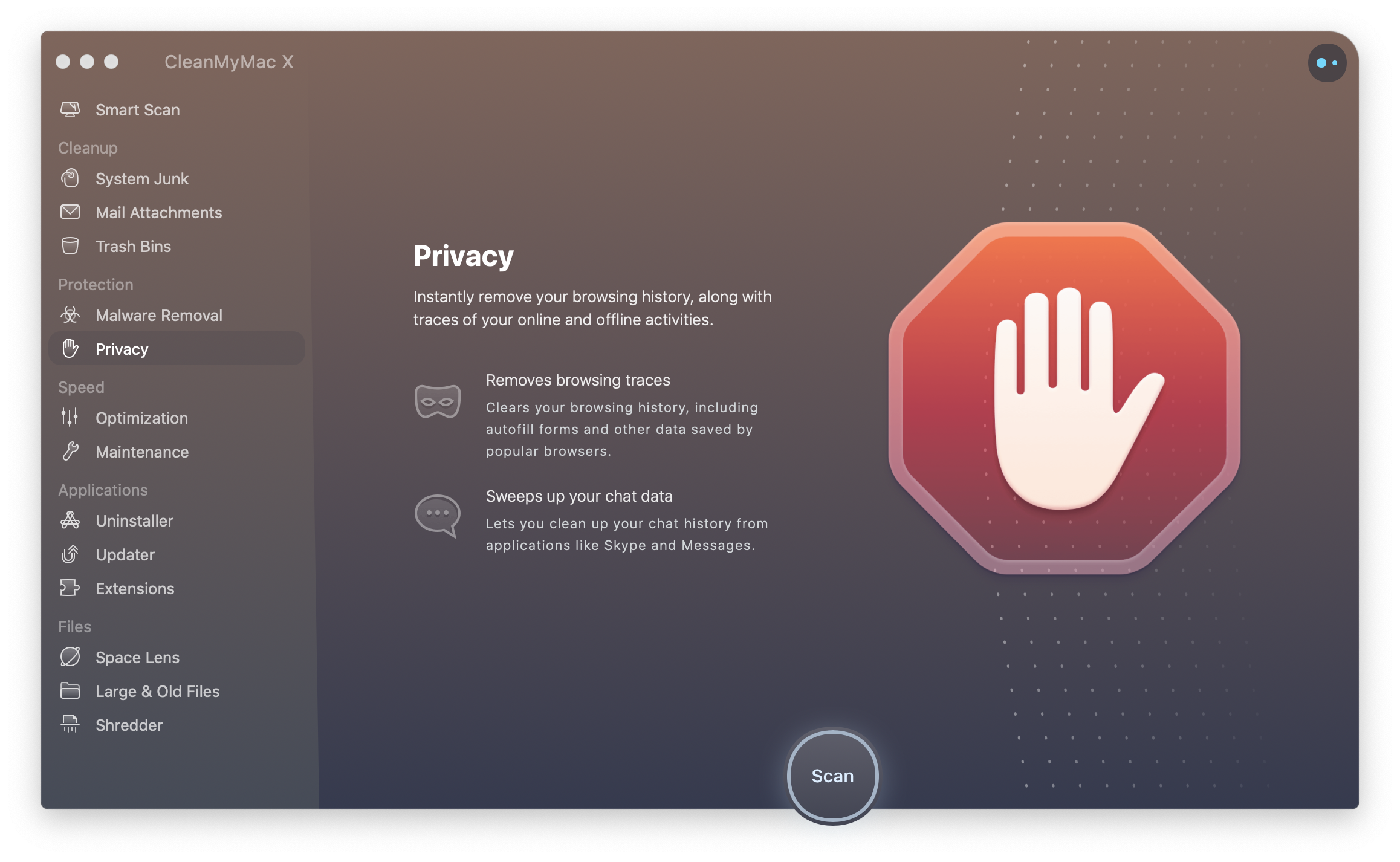 Privacy Module CleanMyMac Privacy Module CleanMyMac