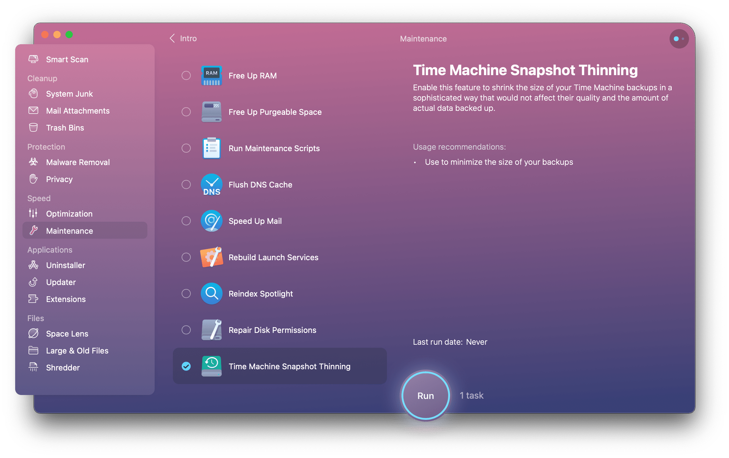 How to clear space on a Time Machine hard drive