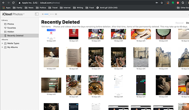 Screenshot: How to retrieve deleted iPhone photos from iCloud Screenshot: How to retrieve deleted iPhone photos from iCloud