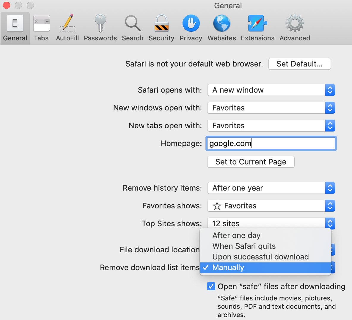 Update safari browser for mac