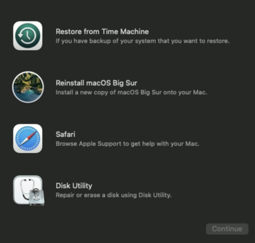 How to enter Recovery mode