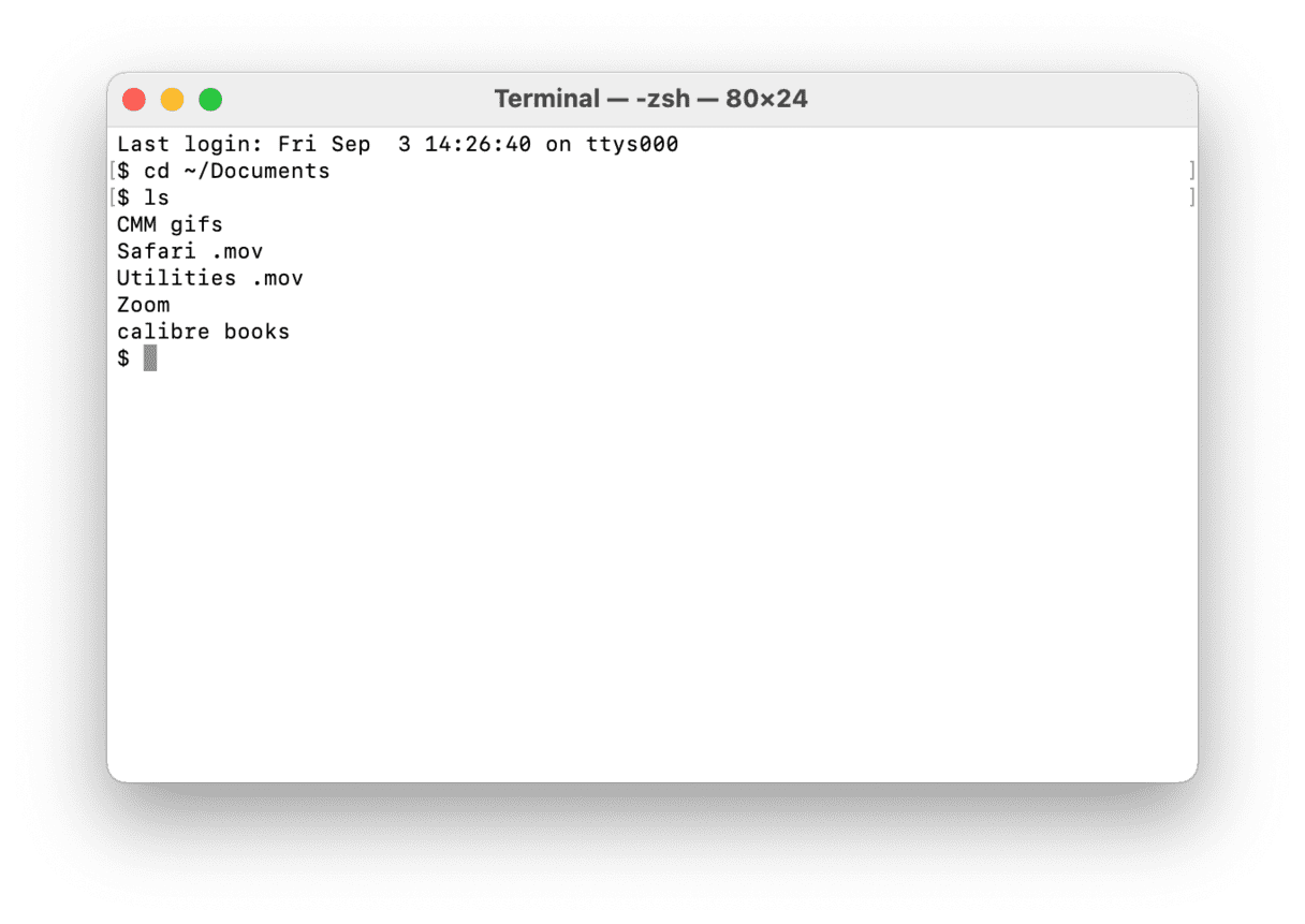 open terminal mac shortcut