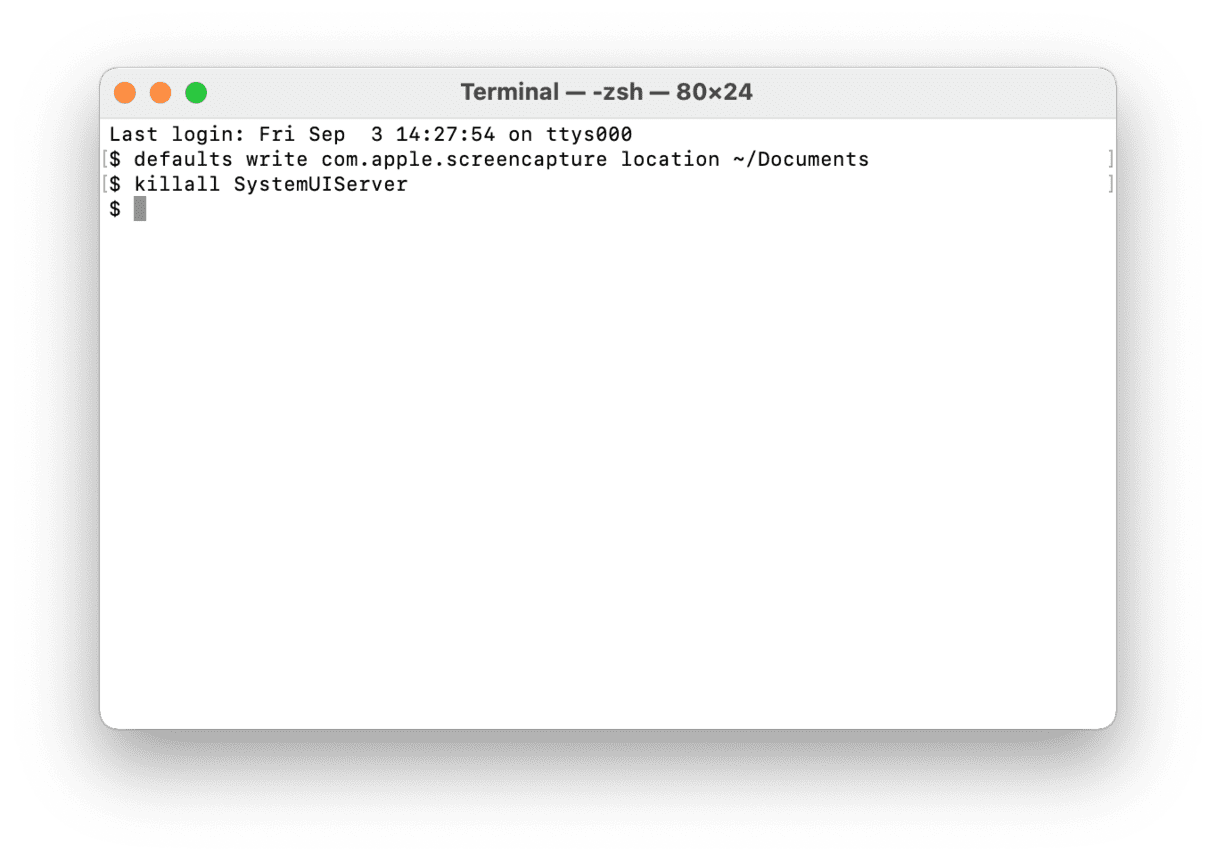 command line interface mac