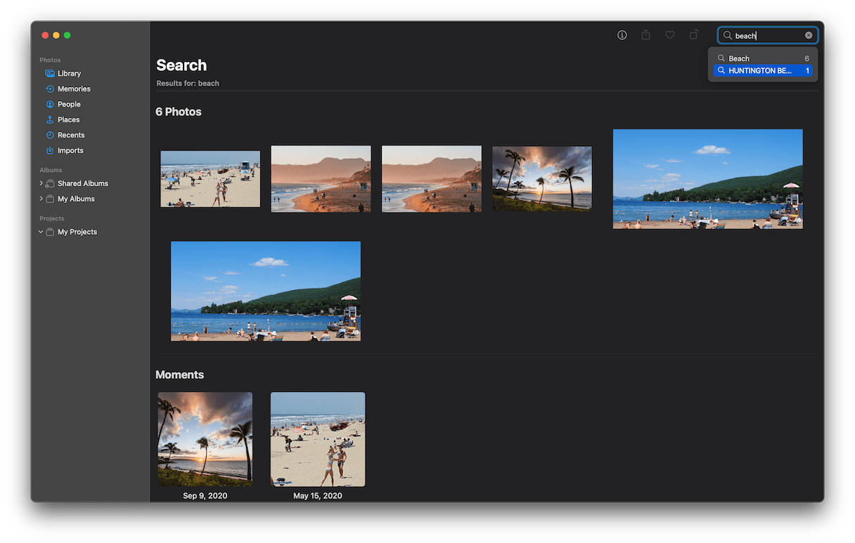 how to share iphoto album