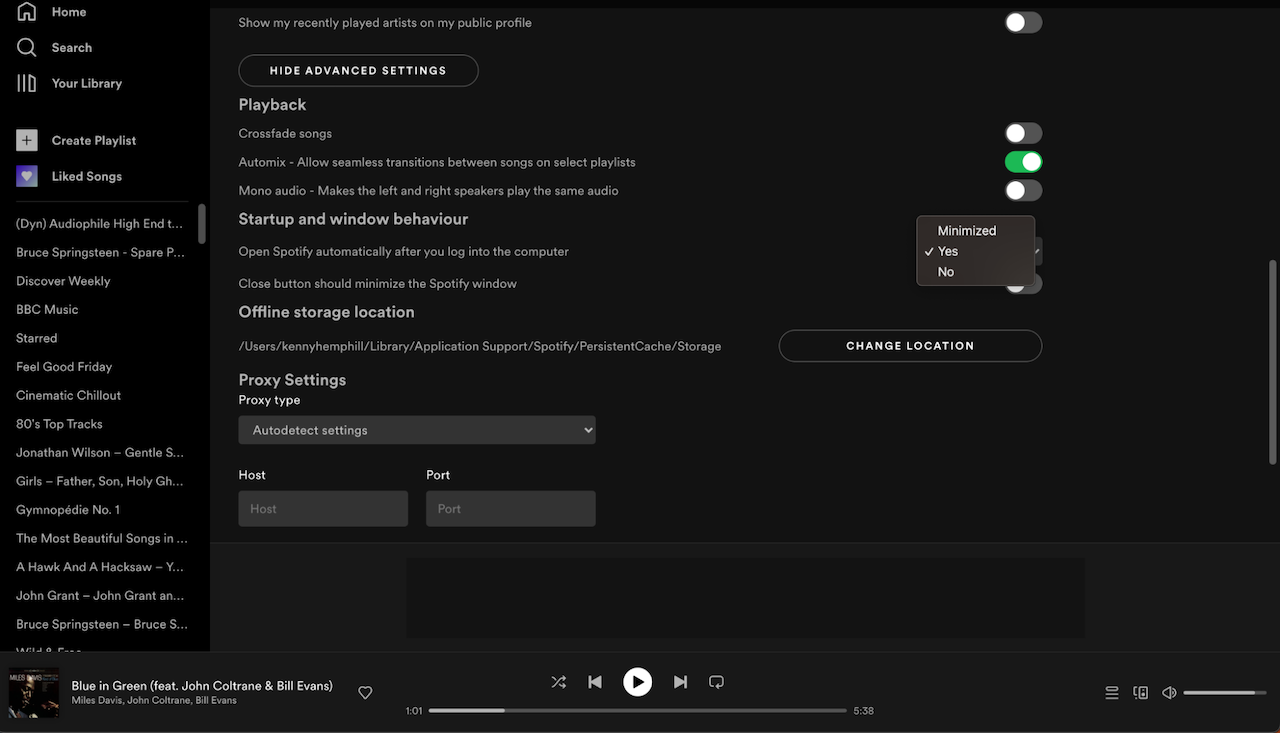 Open Spotify Desktop App