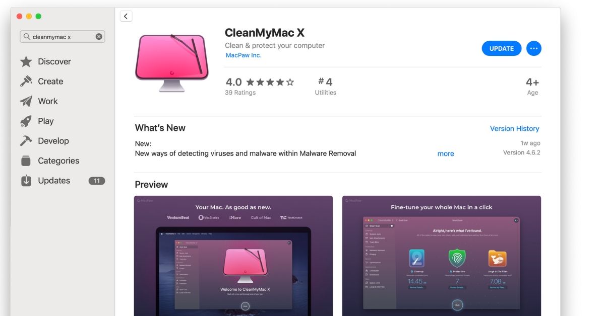 cleanmydrive 2 vs cleanmymac x