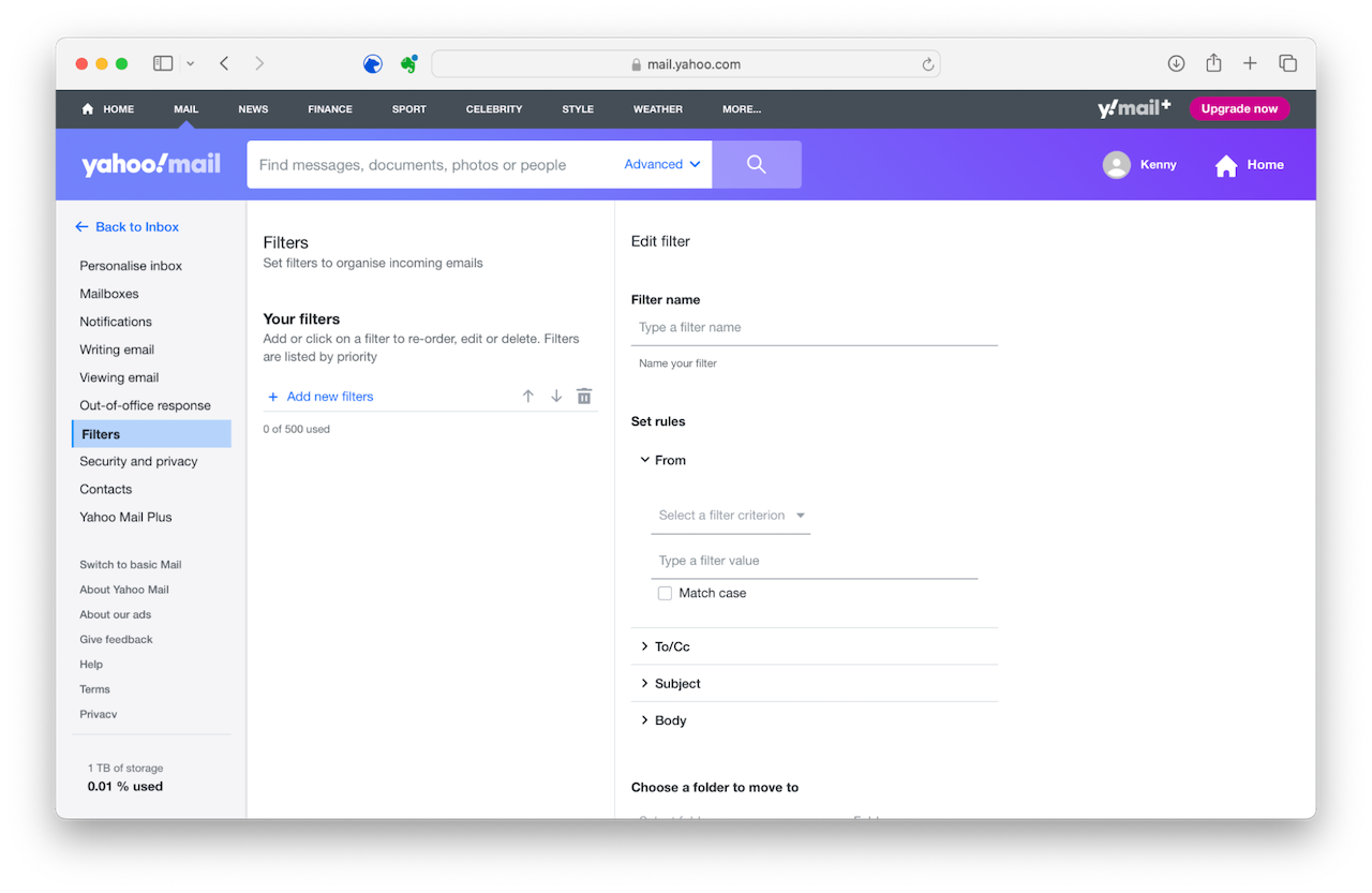 Yahoo Mail's Advanced Search: Finding Emails with Ease in Ymail