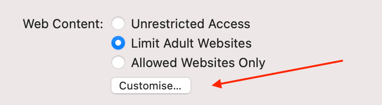 blocking websites in chrome for mac