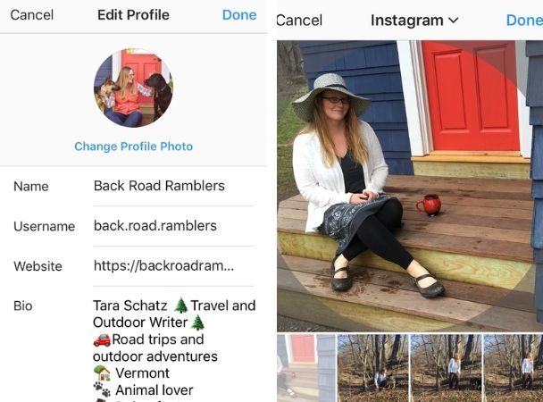 كيفية تغيير صورة ملفك الشخصي على Instagram
