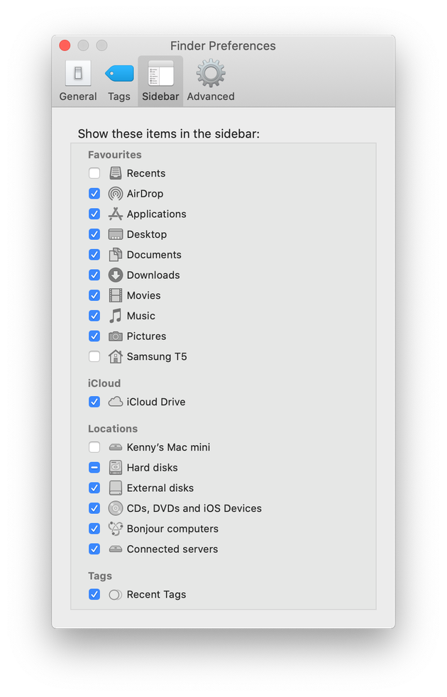 how to show my documents on mac