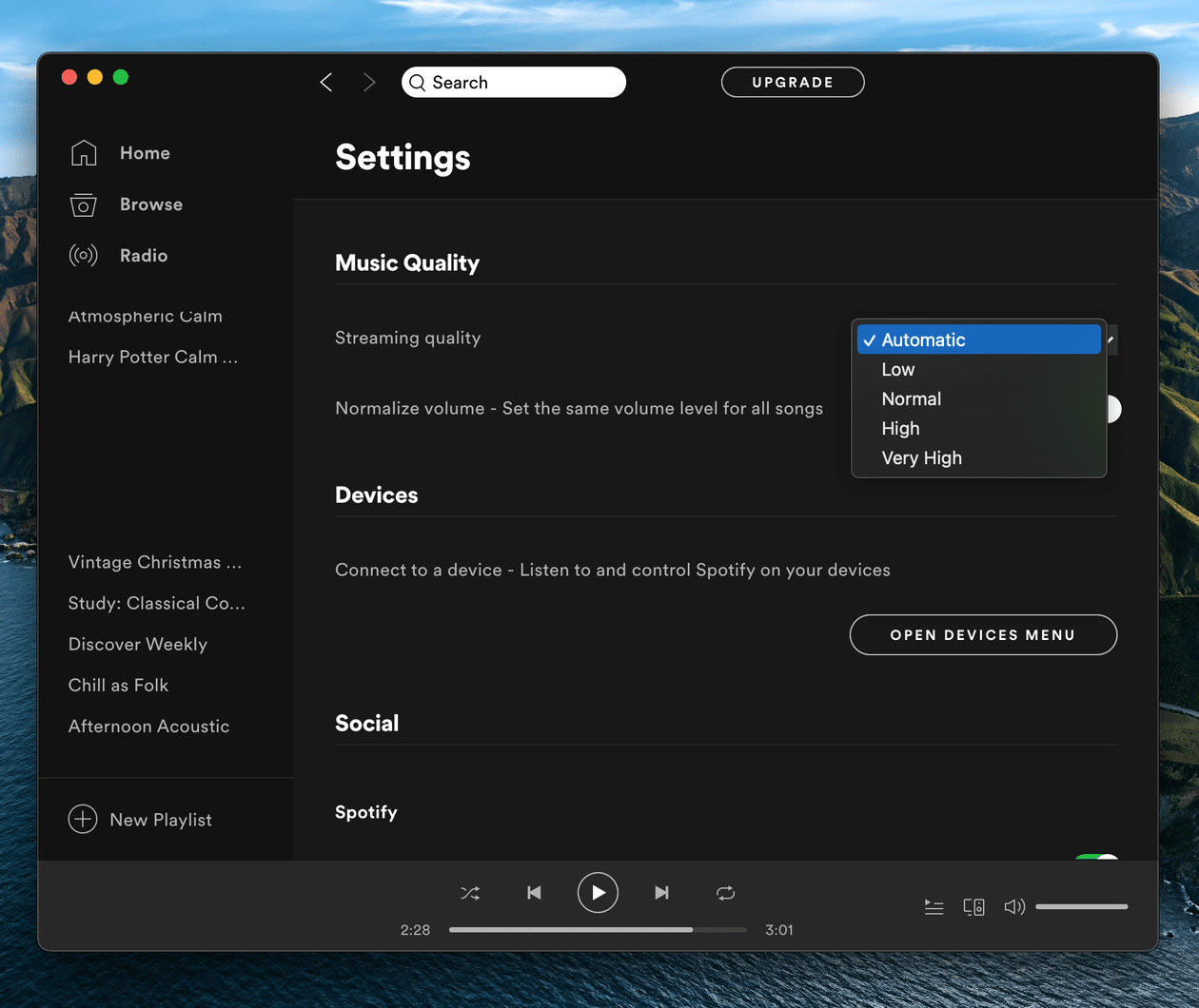 clear cache for spotify on mac