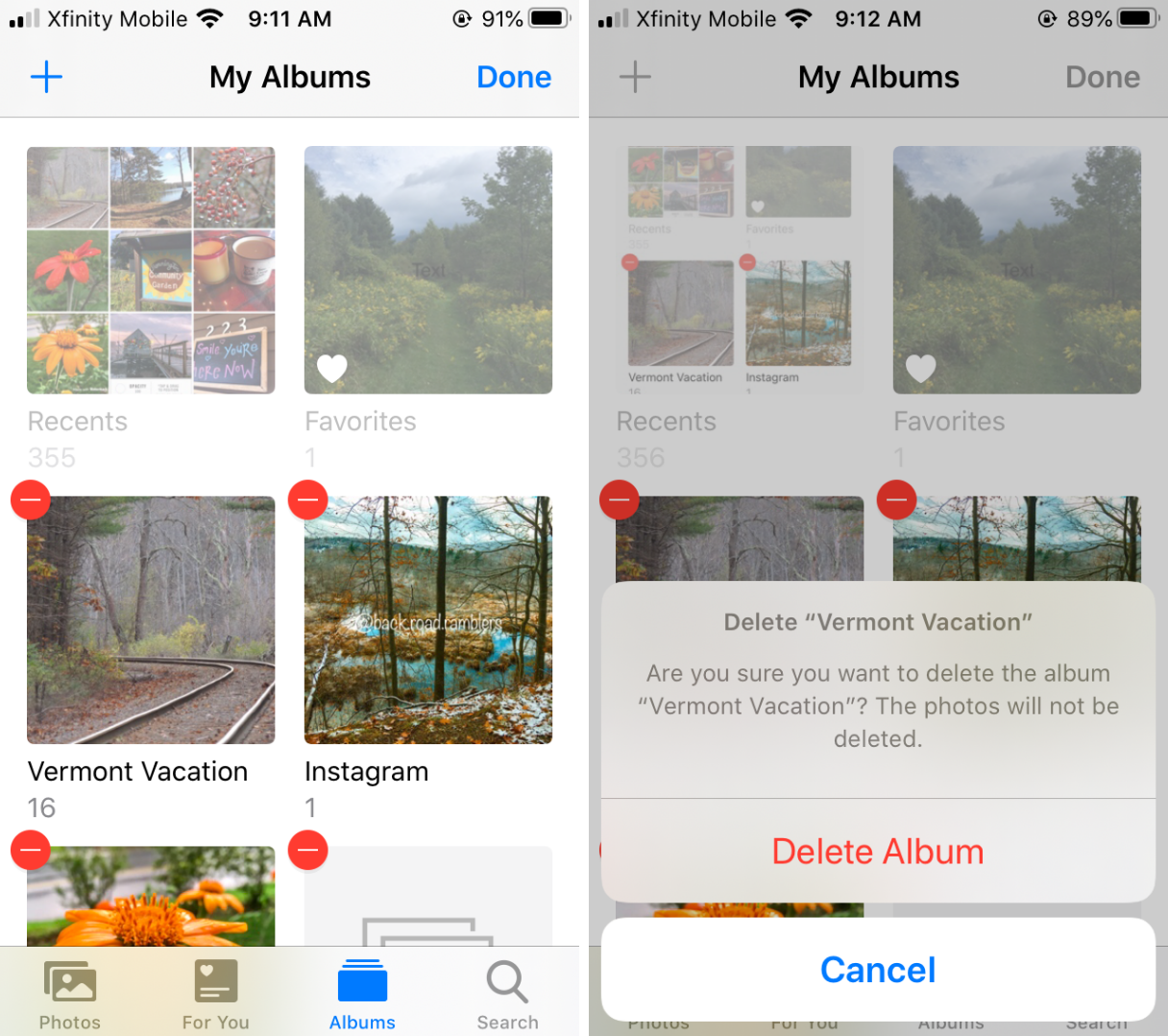 How To Create Use And Delete Photo Albums On IPhone