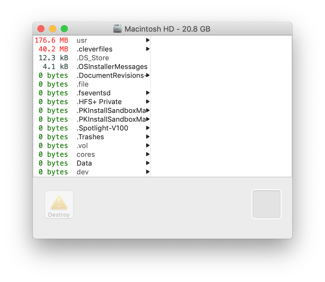 omnidisksweeper only shows 123gb out of 256gb