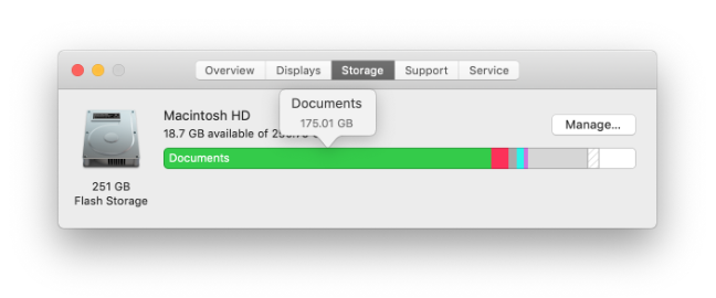 how to clear hard disk space on mac