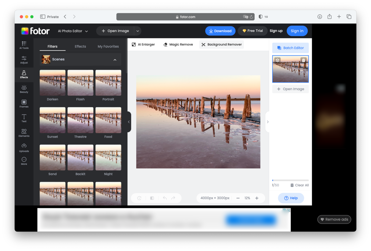 Mac Photo Editor  The Best Free Photo Editing Software for Mac - Fotor