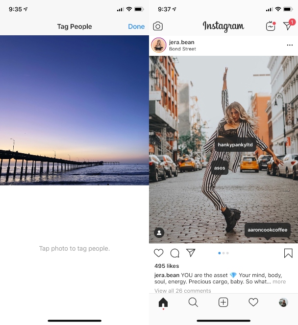 Screenshots: How to gain likes by tagging other people Screenshots: How to gain likes by tagging other people