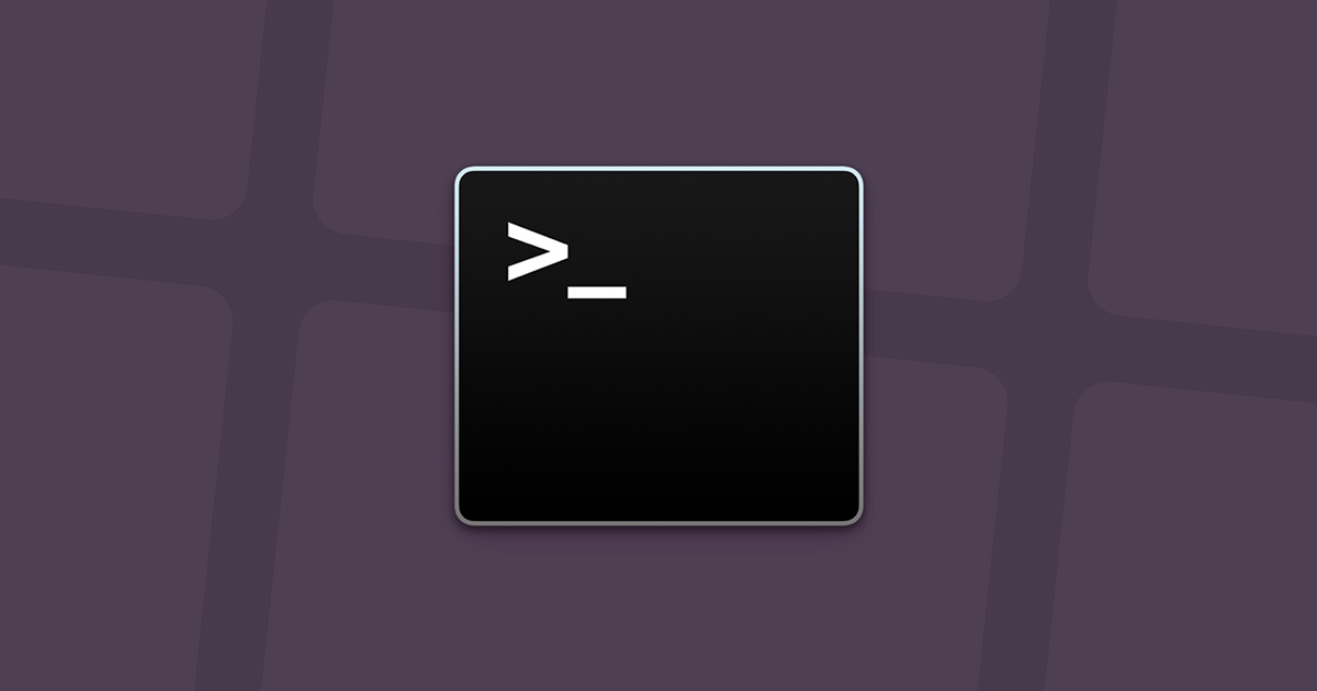 command prompt on mac