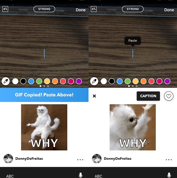 How to Post a GIF on Instagram Using a GIF-Making App