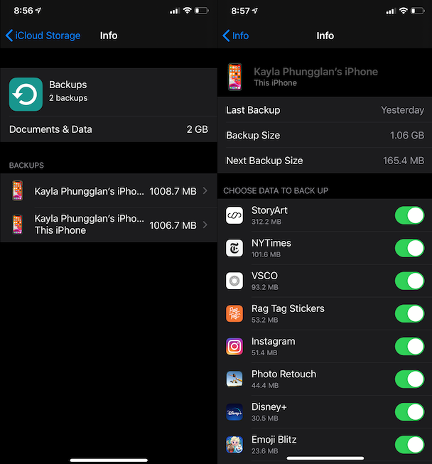 How to fix iCloud backup being slow: Turn off backup for certain apps How to fix iCloud backup being slow: Turn off backup for certain apps