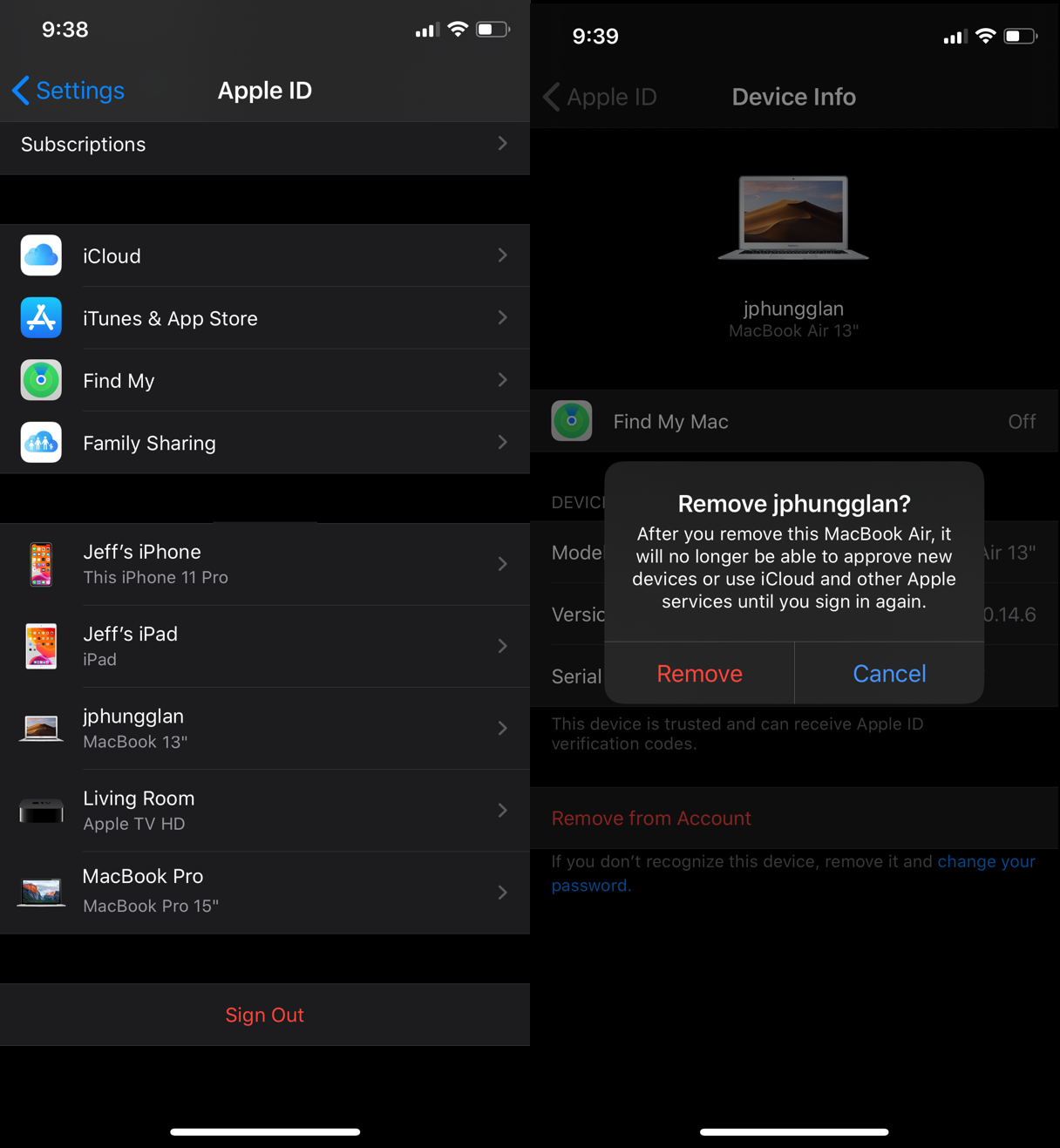 How to delete an Apple ID or remove it from your iPhone