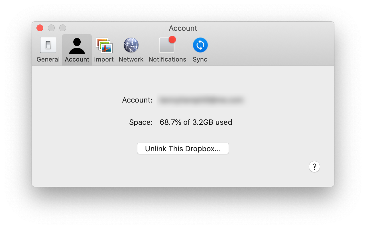 dropbox for mac desktop