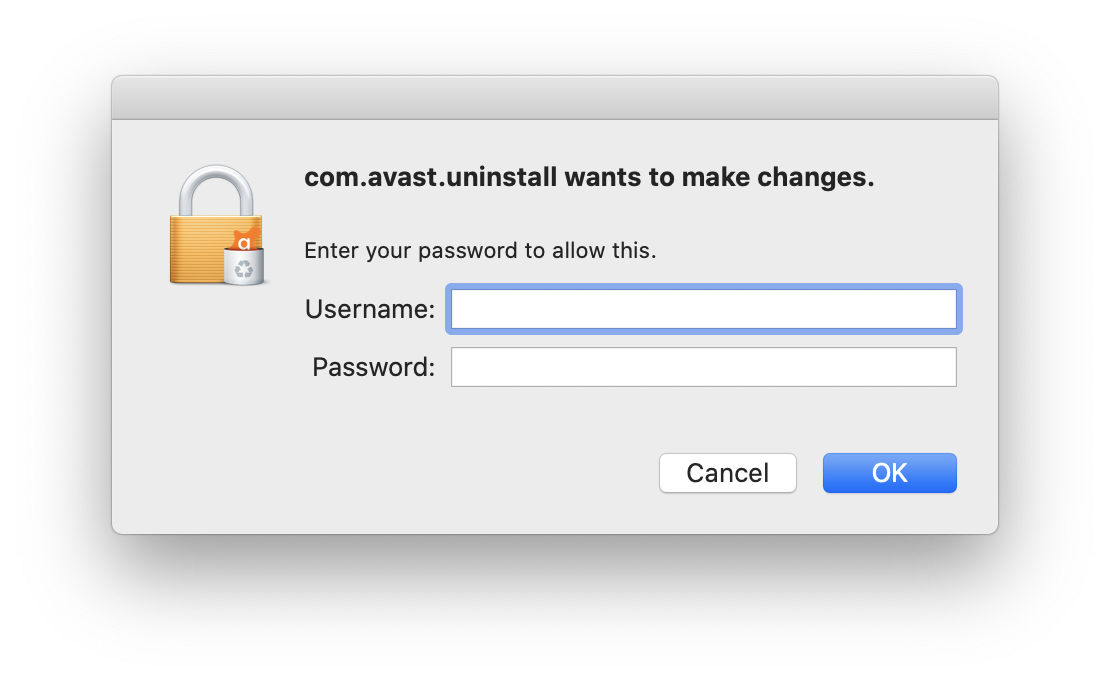 add or remove programs from avast for mac