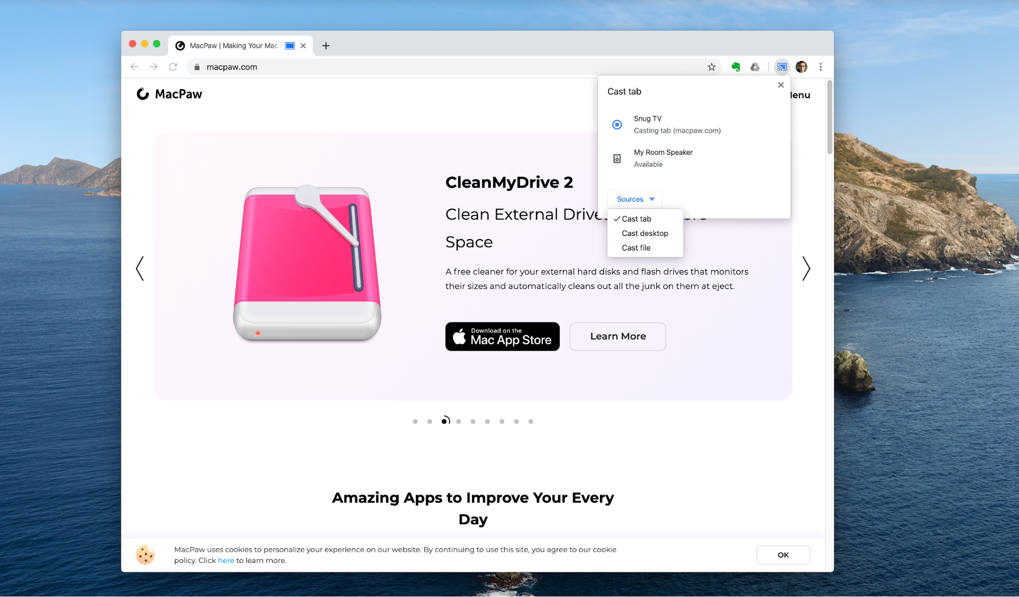 mac app for chromecast and bluetooth