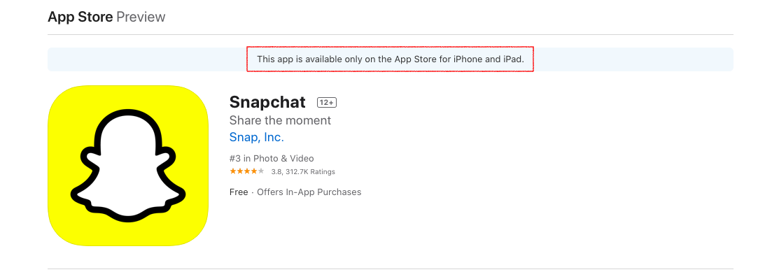 can you get snapchat on mac