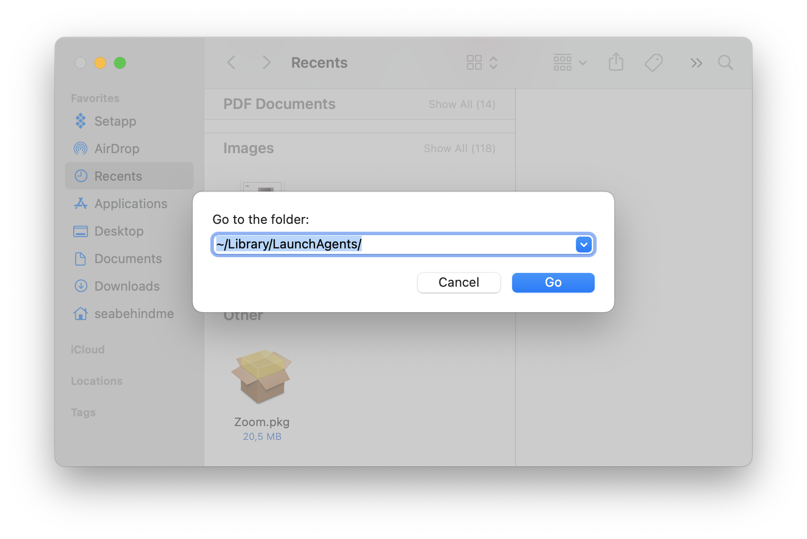 remove any files Jawego has placed on Mac