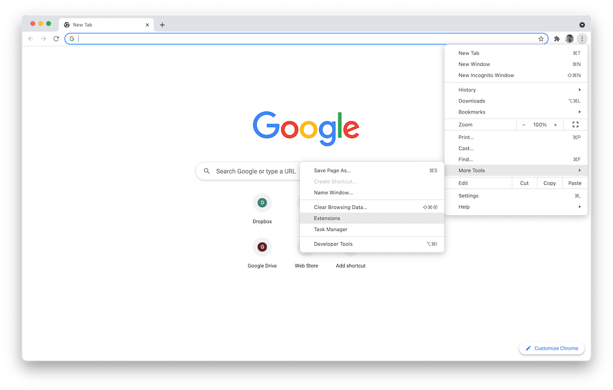 remove Trickbot from Google