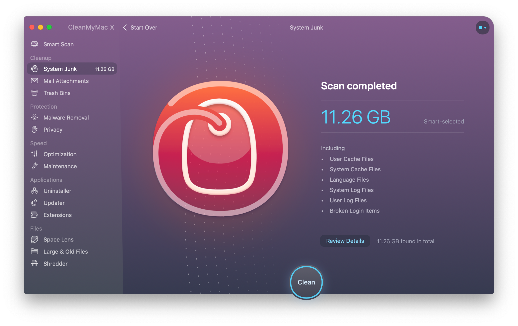 getting rid of temporary files