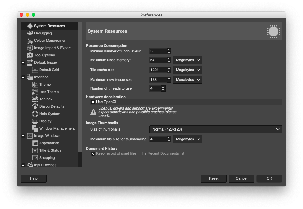 opencl benchmark mac