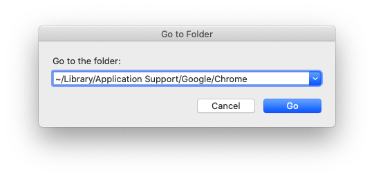 delete google chrome on mac