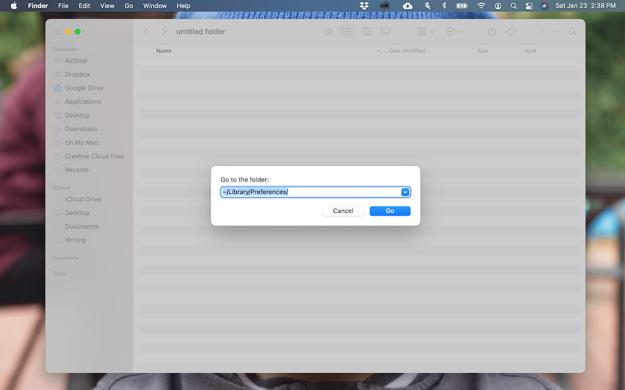 Remove the 5-billionth search scam manually