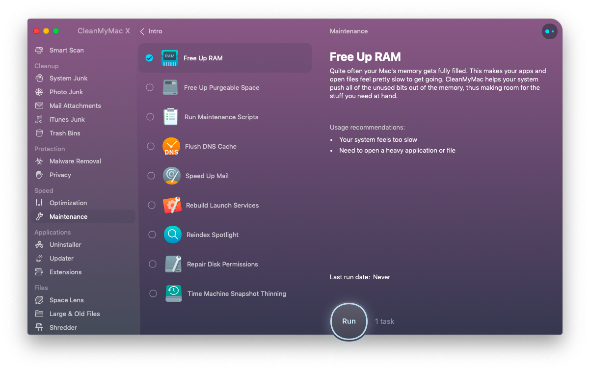 Free up RAM to cure GIMP slowness Free up RAM to cure GIMP slowness