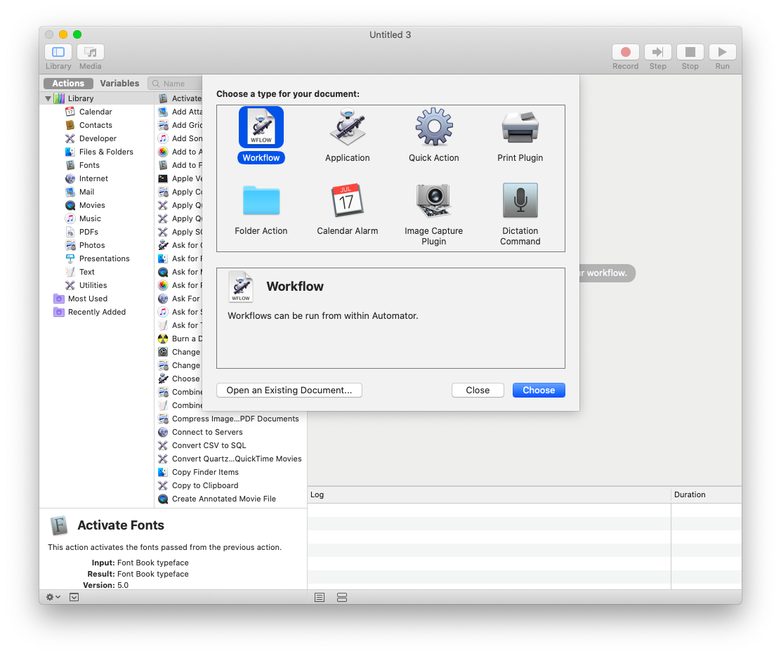 how to use automator mac to edit a pdf