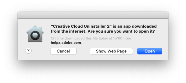 how to remove adobe creative cloud from startup mac