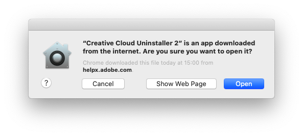 how to remove adobe creative cloud keep getting error