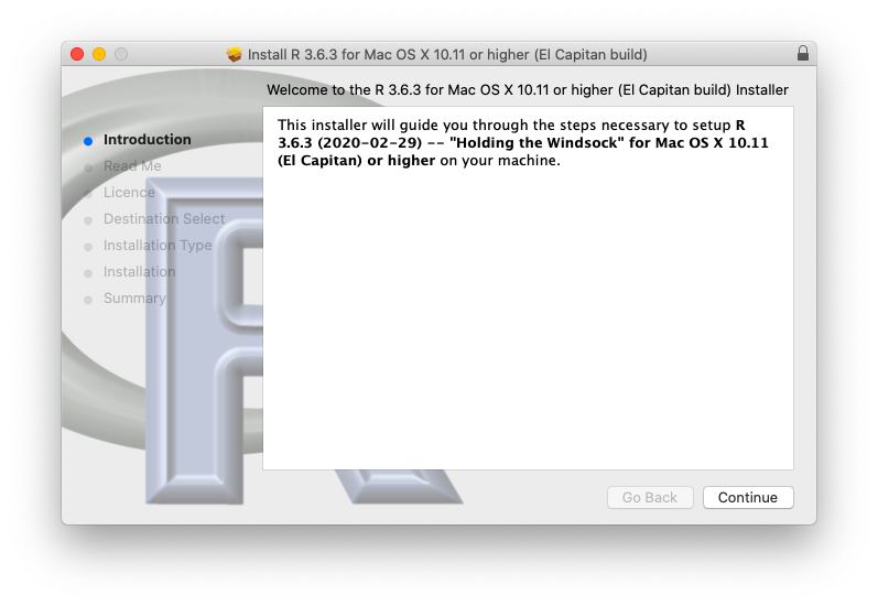 installing r and rstudio on mac